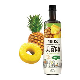 『CJ』プチジェル美酢(ミチョ)パイナップル味 900ml CJ ダイエット酢 健康酢 酢飲料 飲むお酢 健康飲料 韓国飲み物