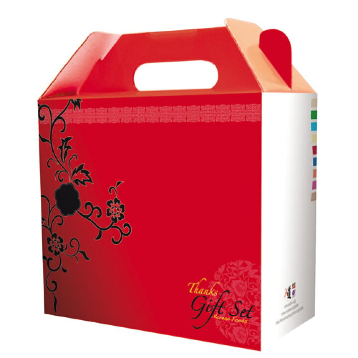 楽天市場 ギフトセット ギフト用の箱 赤 小 箱包装 ギフト プレゼント 韓国雑貨スーパーセール ポイントアップ祭 八道韓国食品