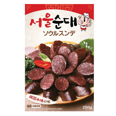 [冷蔵]『ソウル』スンデ(250g)自家製軽食 加工食品 韓国料理 韓国食品マラソン ポイントアップ祭 | 八道韓国食品