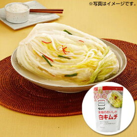 【パッケージ変更】冷蔵 宗家 白キムチ 500g 甘口 ベクキムチ辛くない 白菜キムチチョンガ 韓国キムチ 韓国食品