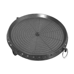 ハナロ マルチ鉄板プレート 丸型 (直径30cm×高さ3cm)韓国サムギョプサル 鉄板 焼肉 すき焼き サムギョプサル キッチン用品 調理器具 韓国雑貨