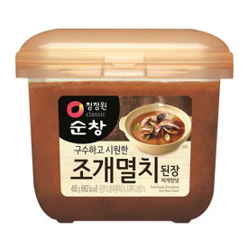 スンチャン あさりいわし入り チゲ専用テンジャン 450g チゲ用味噌清浄園 デンジャン チゲみぞ 韓国調味料 韓国食品