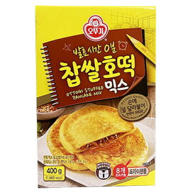 『オットギ』餅米ホットクミックス(400g・約8枚分) ホットック ホットッ おやつ 韓流 屋台 韓国お菓子 韓国食品マラソン ポイントアップ祭