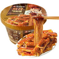 ノンシムテギョン ジャジャン トッポキ&ヌードル 即席カップトッポキ 128g×1個 韓国おやつ 韓国食品