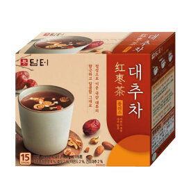 『ダムト』なつめ茶(15g×15包・粉末スティック状)ナツメ茶 粉末茶 伝統茶 健康茶 韓国お茶 韓国飲料 韓国ドリンクスーパーセール ポイントアップ祭 マラソン