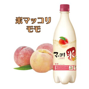 麹醇堂 米マッコリ 桃味 750m×1本l・PETクッスンダン リキュール 発酵酒 伝統酒 韓国お酒 韓国食品