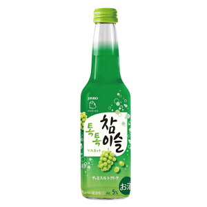 JINRO チャミスル トクトク マスカット 275ml×1本ソーダ割り 韓国焼酎 韓国お酒 韓国食品