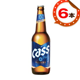 『OBビール』カス・フレッシュ(瓶ビール・330ml×6本)■1本当り385円 CASS 韓国ビール 韓国お酒 韓国酒 韓国食品マラソン ポイントアップ祭 スーパーセール