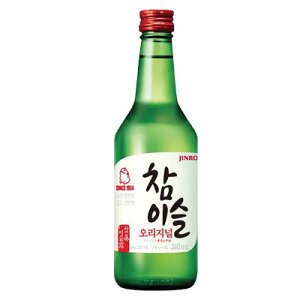 JINRO チャミスル焼酎 オリジナル 360ml×1本・アルコール20.1%眞露 韓国焼酎 韓国酒 韓国食品