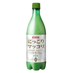 冷蔵 二東 にっこり 生マッコリ 750ml×1本・PETE-DON イドン センマッコリ 発酵酒 伝統酒 韓国酒 韓国食品
