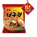 農心 ノグリラーメン 120g×5個入りパック) ■1個当り174円 NONG SHIM 韓国ラーメン インスタントラーメン 韓国食品