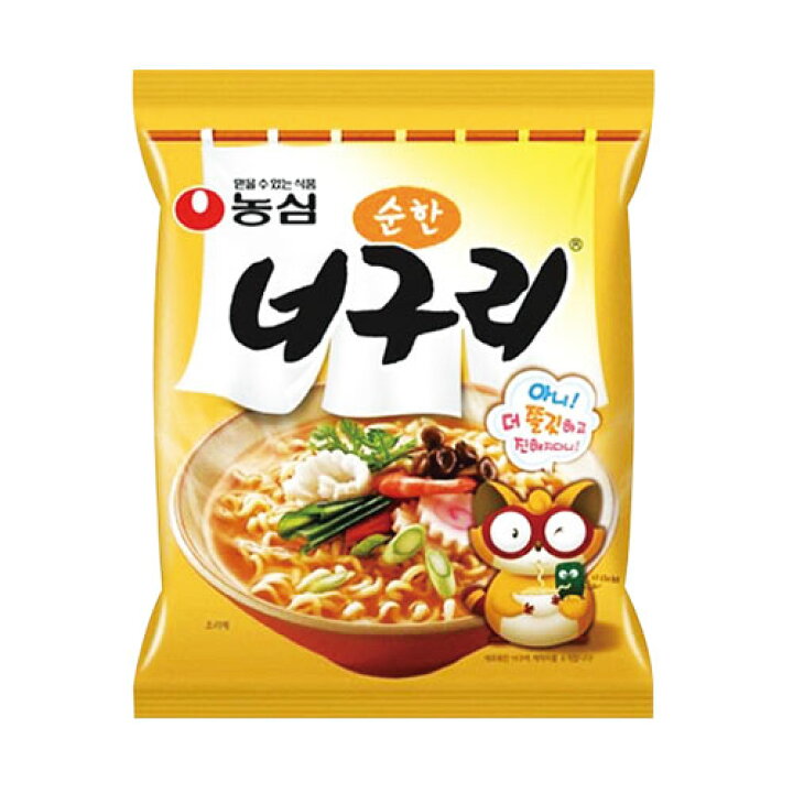 楽天市場 農心 ノグリ 小辛 1g 1個 ノンシム Nong Shim 韓国ラーメン インスタントラーメン 韓国食品マラソン ポイントアップ祭 八道韓国食品