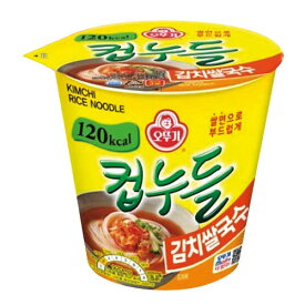 『オットギ』カップヌードル キムチ米グッス (34.8g×1個・120kcal ) インスタントカップ麺 ライス麵 乾麺 非常食 韓国料理 韓国食品
