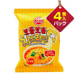 『オットギ』チーズラーメン(111g×4個入りパック)■1個当り190円オトッギ インスタントラーメン 韓国ラーメンスーパーセール ポイントアップ祭 マラソン