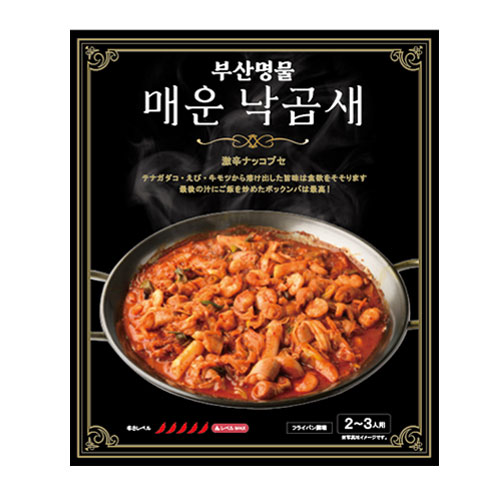 [冷凍]『Choi's Food』激辛ナッコプセ(440g・約2~3人前)<br>釜山名物料理 激辛鍋料理 加工食品 韓国料理 ミールキット<br>マラソン ポイントアップ祭