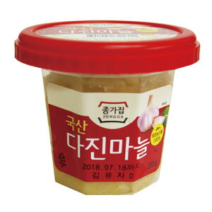 ★期間限定SALE 10%OFF★冷蔵 宗家 おろしにんにく (230g)■韓国産 チョンガ 韓国調味料 にんにく 生ニンニク すりニンニク 韓国食材 韓国料理 韓国食品