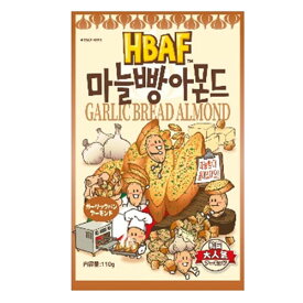 『HBAF』ガーリックパンアーモンド(110g) ギリム Tom's farm 韓国で人気のお菓子 ハニーバターアーモンドシリーズ おやつ おつまみ 韓国お菓子 韓国食品マラソン ポイントアップ祭 スーパーセール