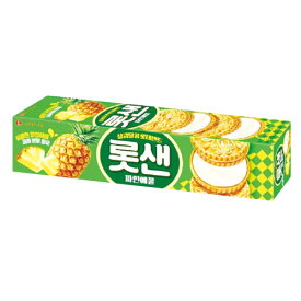 『ロッテ』ロッセン パイナップル (105g) サンドビスケットLOTTE クッキー 韓国お菓子マラソン ポイントアップ祭