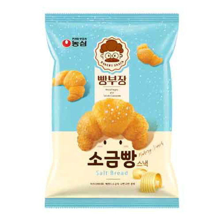 楽天市場】農心 パン部長 塩パンスナック (55g) パンスナック菓子 
