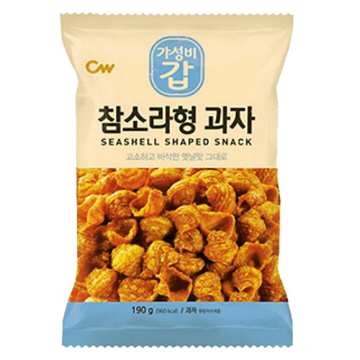 楽天市場 パッケージ変更と容量増加 Cw サザエ形お菓子 190g ソラ形お菓子 スナック 韓国お菓子 韓国食品マラソン ポイントアップ祭 八道 韓国食品