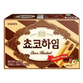 『CROWN』チョコハイム(47g・6個入)クラウン チョコクッキー 韓国お菓子マラソン ポイントアップ祭