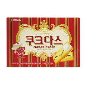 『CROWN』ククダス｜ホワイトチョコ入りクッキー(77g)クラウン クッキー 韓国お菓子マラソン ポイントアップ祭