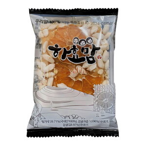 ハヒョマム 済州みかんチップ クァジュル 30gx1個 済州みかんチップ ポン菓子カムギュルグァジュル 米おこし 韓国伝統お菓子 韓国食品