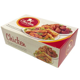 持ち帰り用チキンボックス(1枚・1人前)chicken box 箱包装 フライドチキン ヤンニョムチキン 韓国料理 韓国食材 韓国食品スーパーセール ポイントアップ祭