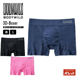 {fBCh 3D-BOXER OƂ {NT[pc [CY Y ̐^ V[X O[ pc GUNZE BODY WILD j BWS856A[[]y202404z