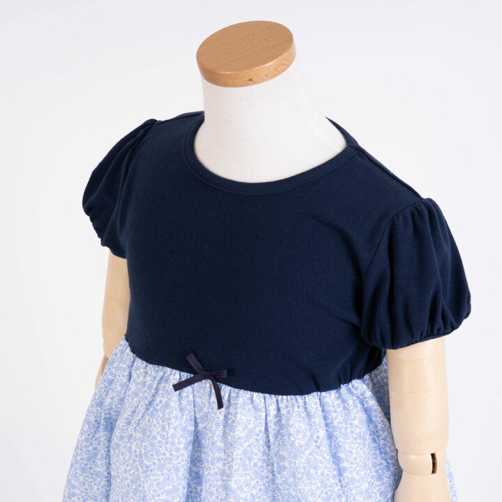 楽天市場】プティマイン 柄切り替えワンピース(キッズサイズ) 人気  