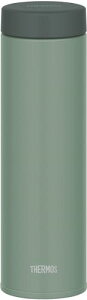 サーモス 水筒 真空断熱ケータイマグ 480 リーフグリーン パーツが少なく洗いやすい しっかり閉まるスクリュータイプ 水滴が垂れにくいパッキン