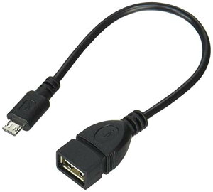 �ϊ����l microUSB�z�X�g�P�[�u�� [ microUSB�E�I�X - USB A�E���X ] [ ��20cm ] USB-MCH/CA20