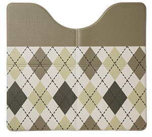 ���h(FUJIEI) �z�C�b�v Lite �܂肽���߂� �g�C���}�b�g 60×55cm �N�b�L�[�u���E�� | �@���� �R�� �h�J�r �g�C���t�@�u��