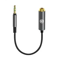 Geekria 変換ケーブル 3.5mm (オス) 3極 → 4.4mm (メス)5極 変換プラグ バランスプラグ ディオアダプタ