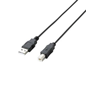 GR RoHSwߏ&zpbP[W GRUSBP[u USB2.0 A-B^Cv 2m ubN U2C-JB20BK
