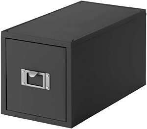 ライクイット (like-it) 収納 ケース CD ファイルユニット 約幅17.3×奥35×高18.2cm オールグレー 日本製 MX-30