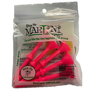 (Pink) - Martini Tees- Step Up Golf Tees