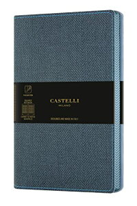 �J�X�e���~���m �m�[�g M ���� HARRIS CASTELLI MILANO (SLATE BLUE)