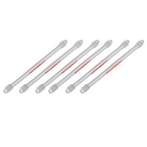 Andux ショックバスターカッシュ/テニスラケット用 振動止め 振動吸収 4色 6本入り JZTT-01 (白)