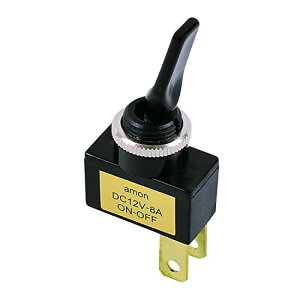 �G�[����(amon) �g�O���X�C�b�` ON-OFF DC12V�E8A 3204