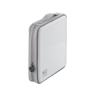 �G���R�� DVD CD�P�[�X �Z�~�n�[�h �t�@�X�i�[�t 160�����[ �z���C�g CCD-H160WH