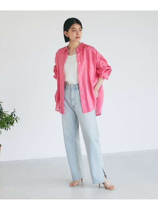 楽天市場】【SALE／55%OFF】【RIVE DROITE】リネンルーズシャツ PAL
