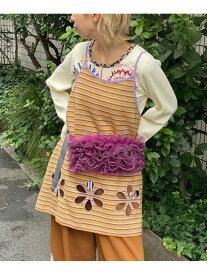 【SALE／79%OFF】【Ciaopanic】H.Sボーダーフラワーカットキャミチュニック PAL GROUP OUTLET パル グループ アウトレット ワンピース・ドレス チュニック イエロー レッド グリーン【RBA_E】[Rakuten Fashion]