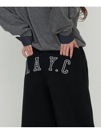 【SALE／71%OFF】【RAY CASSIN】バックロゴスウェットパンツ PAL GROUP OUTLET パル グループ アウトレット パンツ その他のパンツ ブラック【RBA_E】[Rakuten Fashion]