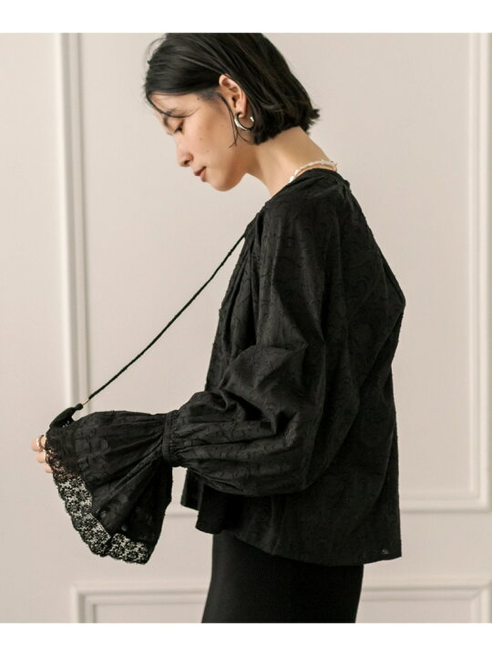 楽天市場】【SALE／59%OFF】【RIVE DROITE】カットジャガードブラウス 
