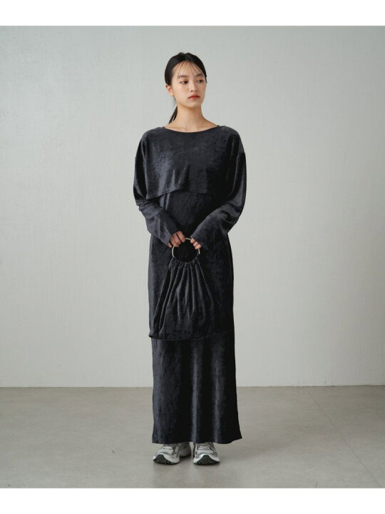 楽天市場】【SALE／60%OFF】【earthy_】ベロアショートプルオーバー  
