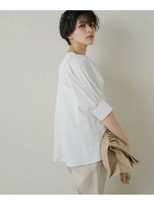 楽天市場】【SALE／55%OFF】【Loungedress】パフスリーブブラウス PAL 