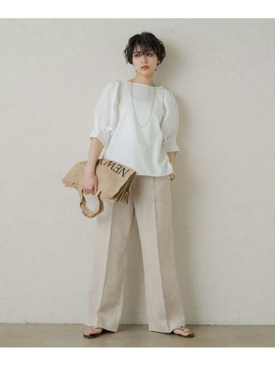 楽天市場】【SALE／55%OFF】【Loungedress】パフスリーブブラウス PAL 