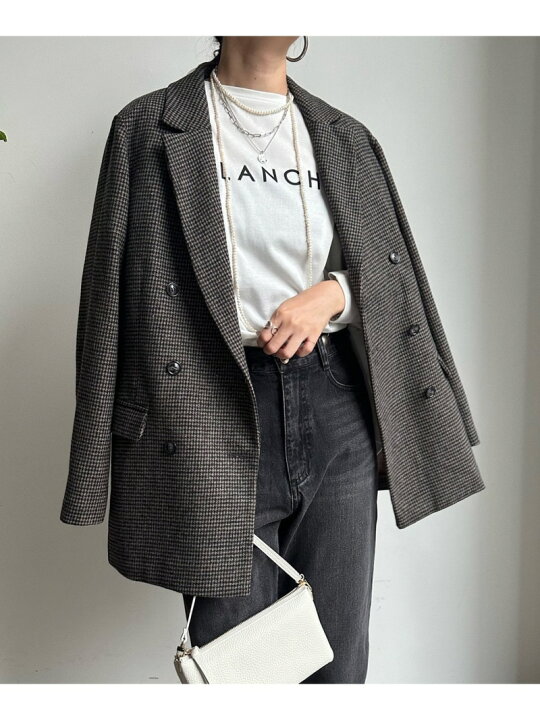 楽天市場】【SALE／60%OFF】【DouDou】千鳥柄ジャケット PAL 