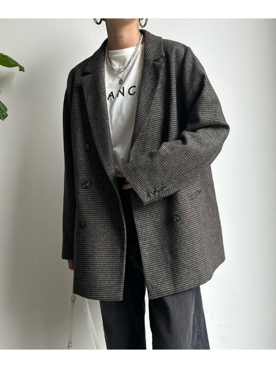 楽天市場】【SALE／60%OFF】【DouDou】千鳥柄ジャケット PAL GROUP 